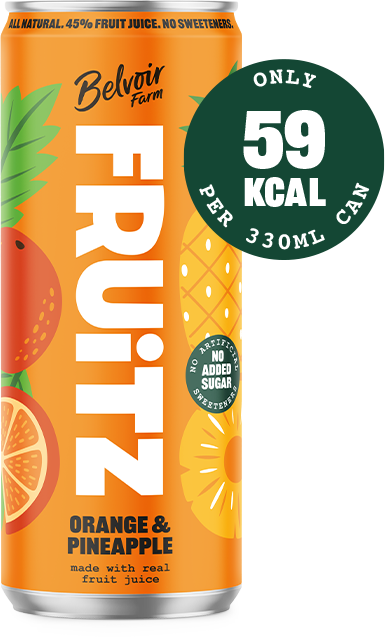 Orange and pineapple